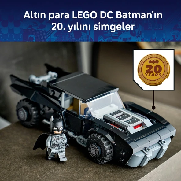 Lego 76332 DC Batman Batmobile - Resim 8