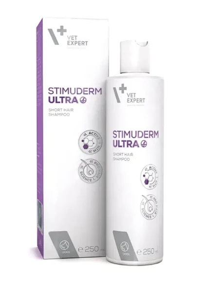 VetExpert Stimuderm Ultra Kısa Tüylü Köpekler İçin Şampuan 250 Ml ürün görseli 1