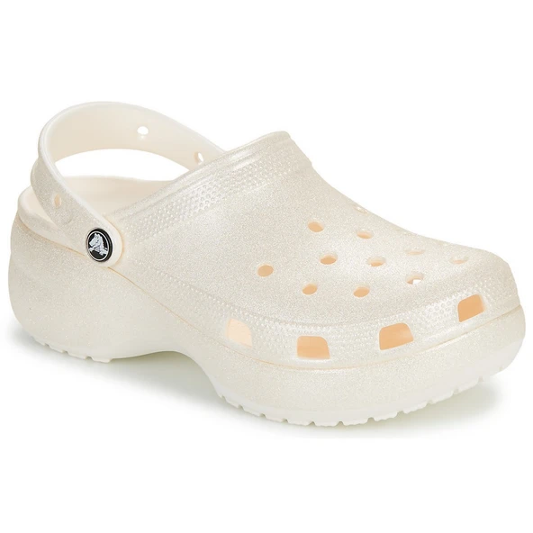 Crocs 207241-0WV Classic Platform Glitter Clogw Kadın Sandalet ürün görseli 1