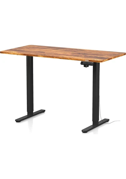 Orbit Walnut Yükseklik Ayarlı Çalışma Masası - Resim 5