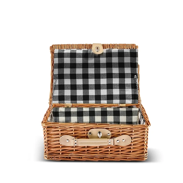 Karaca Wicker Hasır Piknik Sepeti - Resim 2