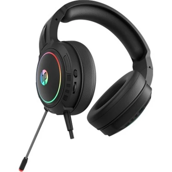Hp DHE-8006 Mikrofonlu Ses Kontrollü Gaming USB Siyah Başüstü Kulaklık ürün görseli 1