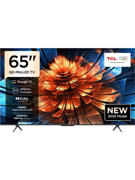 TCL 65Q6C 4K Ultra HD 65" 165 Ekran Uydu Alıcılı Google Smart Mini LED TV ( TEŞHİR ) ürün görseli 1