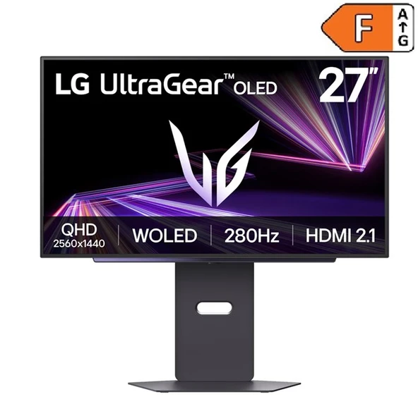LG 27'' 27GX700A-B QHD 280Hz 4.Nesil OLED Gaming ürün görseli 1
