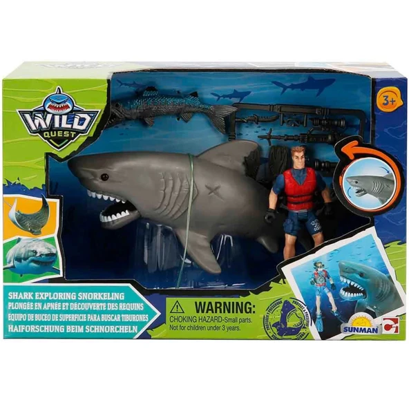 Wild Quest Köpekbalığı Oyun Seti - Resim 2
