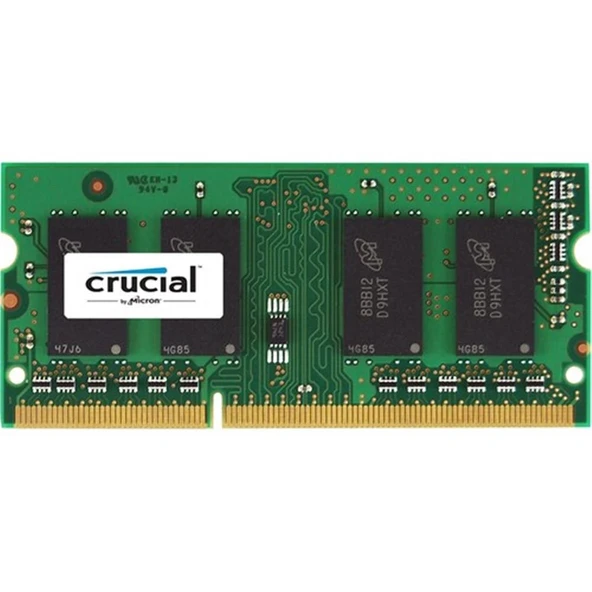 Crucial 8GB 1600MHz CT102464BF160B DDR3 1.35V Notebook Ram ürün görseli 1