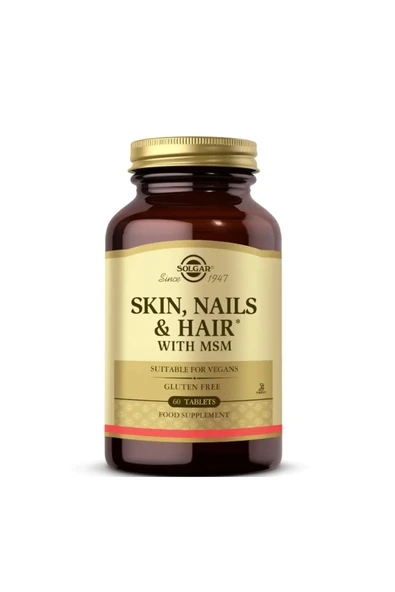 Solgar Skin, Nails & Hair With MSM ürün görseli 1