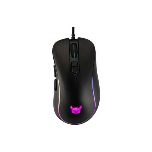 Rowl Rgm-03 Scops USB Siyah RGB Aydınlatmalı Oyuncu Mouse 6400DPI Gaming Mouse ürün görseli 1