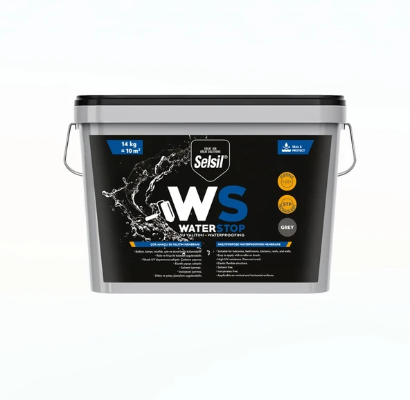 Selsil Waterstop Çok Amaçlı Su Yalıtım Membranı 14 kg ürün görseli 1
