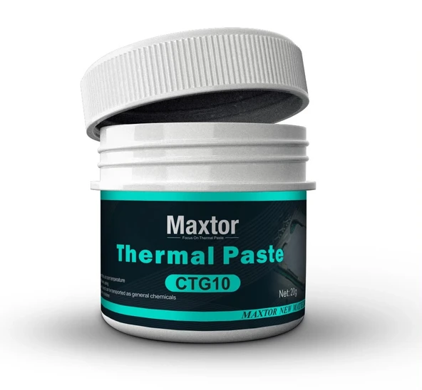Maxtor CTG10E-20G 14.5W/mK Yüksek Performans Thermal Paste | CPU, GPU, Laptop Termal Macun 20g ürün görseli 1