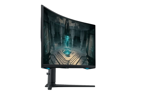 Samsung 32" Odyssey G6 G65B LS32BG652EUXUF 1 Ms 240 Hz QHD (HDMI+DP) Pivot Curved Gaming Monitör ürün görseli 1