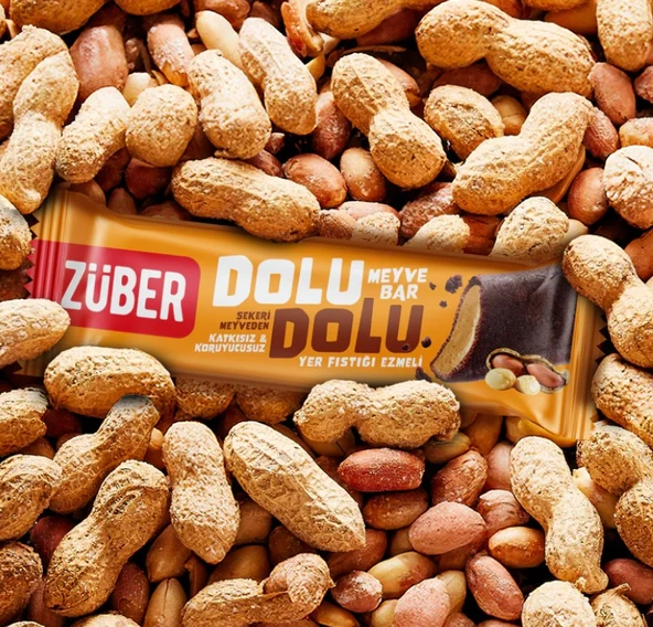Dolu Dolu Fıstık Ezme Meyve Bar 30 Gr ürün görseli 1