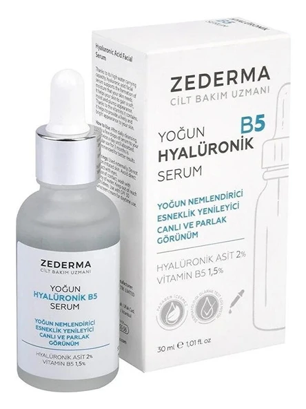 Zederma Yoğun Nemlendirici Hyalüronik B5 Serum 30 ml ürün görseli 1