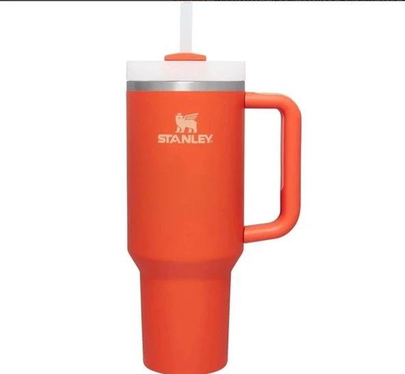 Stanley Quencher Pipetli Termos 1,18 L  TURUNCU ürün görseli 1