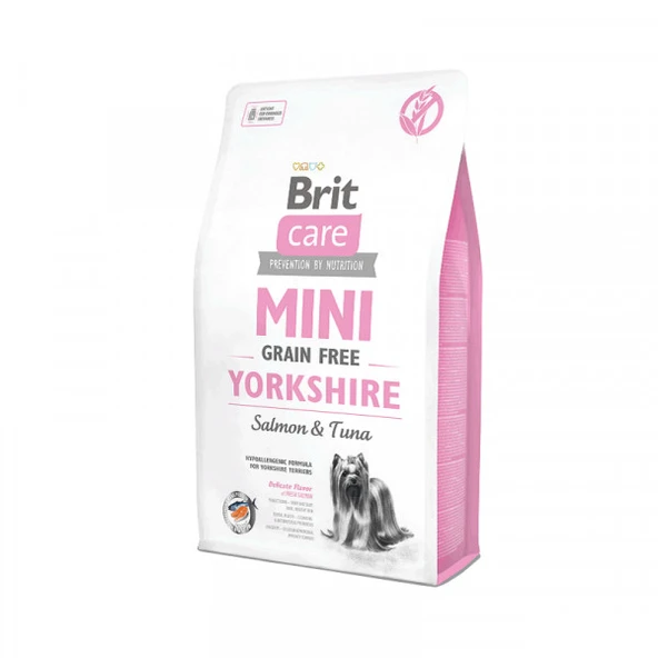 Brit Care Mini Yorkshire Somonlu Tahılsız Köpek Maması 2 Kg ürün görseli 1