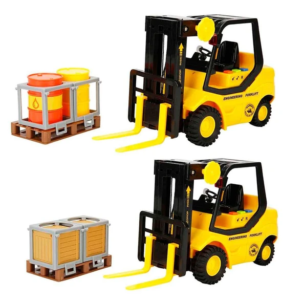 Maxx Wheels Sesli ve Işıklı Forklift 24 cm 1 Adet Fiyatıdır ürün görseli 1