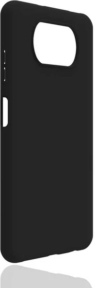 Xiaomi Poco X3 Kılıf Mnc Biye Silikon-Siyah ürün görseli 1