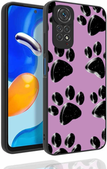 Xiaomi Redmi Note 11S Global Kılıf Desenli Kamera Korumalı Parlak Mnc Nora Kapak-No3 ürün görseli 1