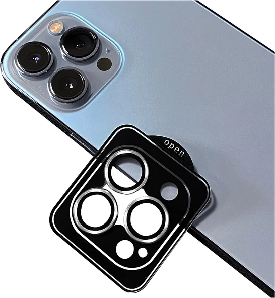 iPhone 11 Pro Max Uyumlu Mnc Cl-11 Safir Parmak Izi Bırakmayan Anti-Reflective Kamera Lens Kor ürün görseli 1