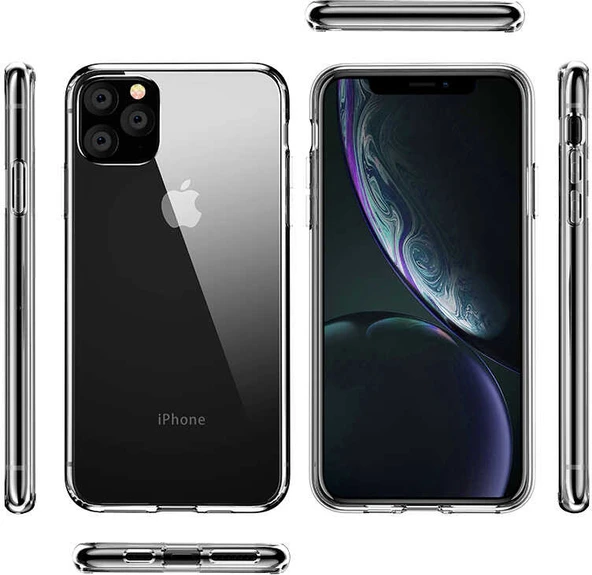 Apple iPhone 14 Pro Max Kılıf Mnc Droga Kapak-Renksiz ürün görseli 1
