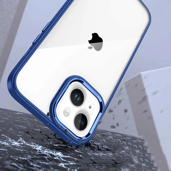 Apple iPhone 14 Kılıf Mnc Flora Kapak-Yeşil - Resim 2