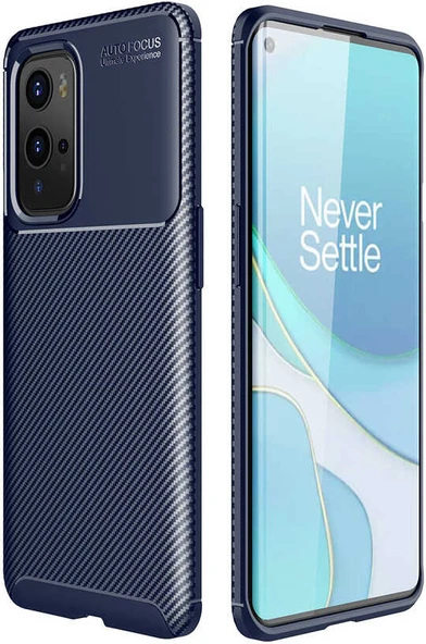 One Plus 9 Pro Kılıf Mnc Negro Silikon Kapak-Lacivert ürün görseli 1