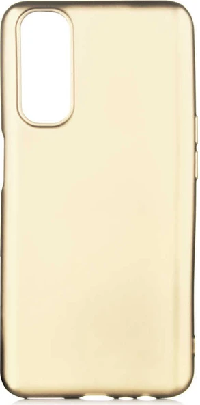 Realme 7 Kılıf Mnc Premier Silikon Kapak-Gold ürün görseli 1