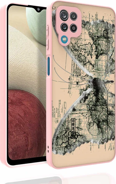 Galaxy M33 Kılıf Desenli Kamera Korumalı Parlak Mnc Nora Kapak-No4 ürün görseli 1