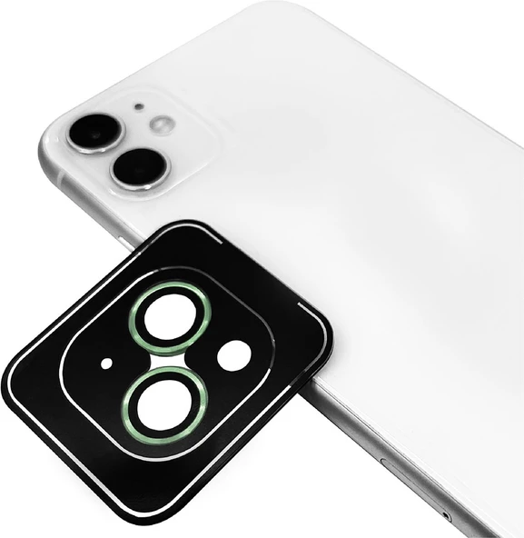 iPhone 12 Mini Uyumlu Mnc Cl-09 Kamera Lens Koruyucu-Açık Yeşil ürün görseli 1