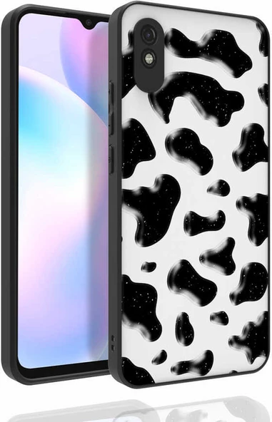 Xiaomi Redmi 9A Kılıf Desenli Kamera Korumalı Parlak Mnc Nora Kapak-No2 ürün görseli 1