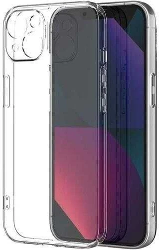 Apple iPhone 14 Kılıf Şeffaf Sert Pc Mnc Vayt Kapak-Renksiz ürün görseli 1