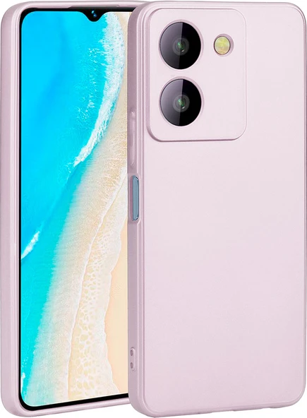 Vivo Y36 4g Kılıf Mnc Premier Silikon Kapak-Rose Gold ürün görseli 1