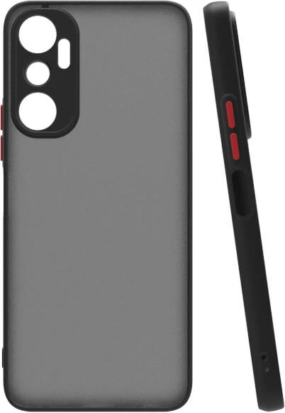Infinix Hot 20I Kılıf Mnc Hux Kapak-Siyah ürün görseli 1