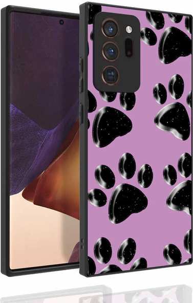 Galaxy Note 20 Ultra Kılıf Desenli Kamera Korumalı Parlak Mnc Nora Kapak-No3 ürün görseli 1