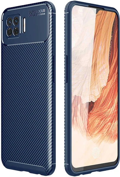 Oppo A73 Kılıf Mnc Negro Silikon Kapak-Lacivert ürün görseli 1
