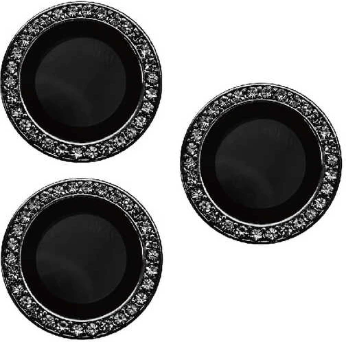 iPhone 14 Pro Max Uyumlu Mnc Cl-06 Kamera Lens Koruyucu-Siyah ürün görseli 1