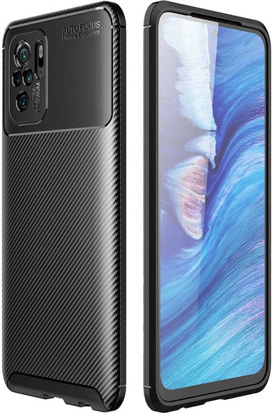 Xiaomi Poco M5S Kılıf Mnc Negro Silikon Kapak-Siyah ürün görseli 1
