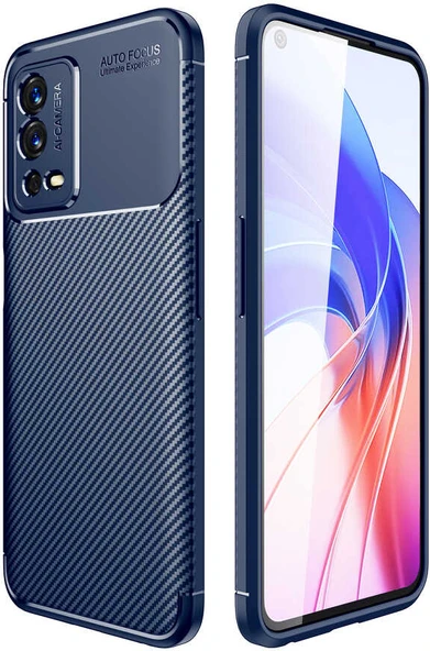 Oppo A55 4g Kılıf Mnc Negro Silikon Kapak-Lacivert ürün görseli 1