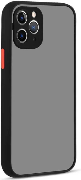 iPhone 12 Pro Max Kılıf Mnc Hux Kapak-Siyah ürün görseli 1