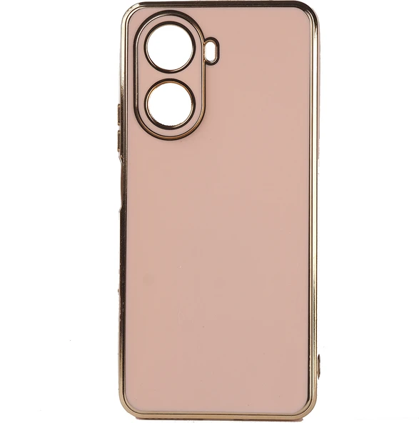 Huawei Nova 10 Se Kılıf Mnc Bark Kapak-Rose Gold ürün görseli 1