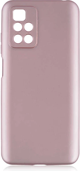 Xiaomi Redmi 10 Kılıf Mnc Premier Silikon Kapak-Rose Gold ürün görseli 1