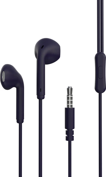 ​mnc ER06 3.5mm Kulaklık-Lacivert ürün görseli 1