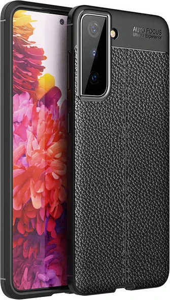 Galaxy S21 Plus Kılıf Mnc Niss Silikon Kapak-Siyah ürün görseli 1