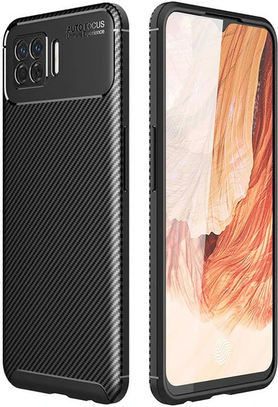 Oppo A73 Kılıf Mnc Negro Silikon Kapak-Siyah ürün görseli 1
