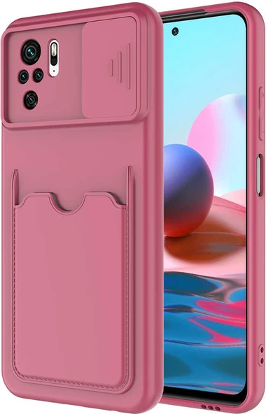 Xiaomi Poco M5S Kılıf ​mnc Kartix Kapak-Koyu Mor ürün görseli 1