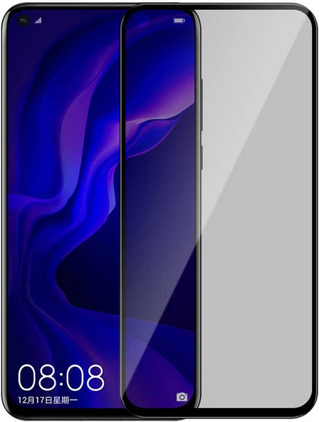 Oppo A74 4g Uyumlu Davin 5d Privacy Cam Mnc Ekran Koruyucu ürün görseli 1