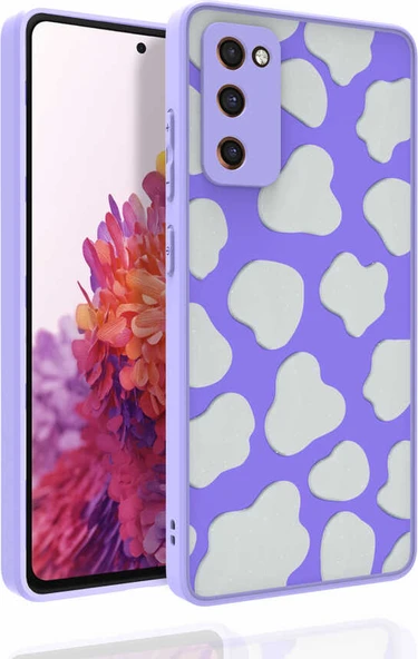 Galaxy S20 Fe Kılıf Desenli Kamera Korumalı Parlak Mnc Nora Kapak-No6 ürün görseli 1