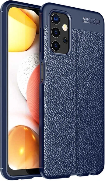Galaxy A13 4g Kılıf Mnc Niss Silikon Kapak-Lacivert ürün görseli 1