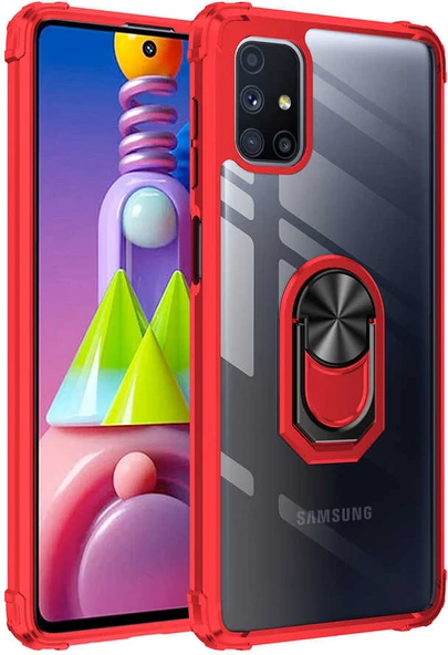 Galaxy M51 Kılıf Mnc Mola Kapak-Kırmızı ürün görseli 1
