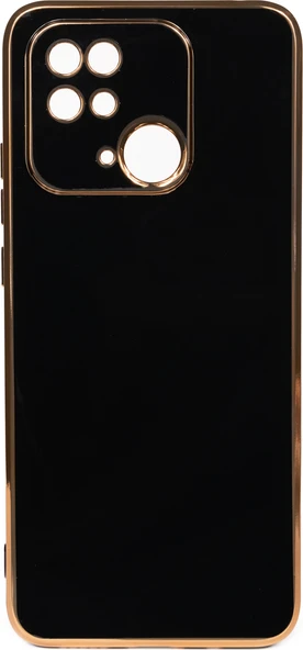 Xiaomi Redmi 10C Kılıf Mnc Bark Kapak-Siyah ürün görseli 1